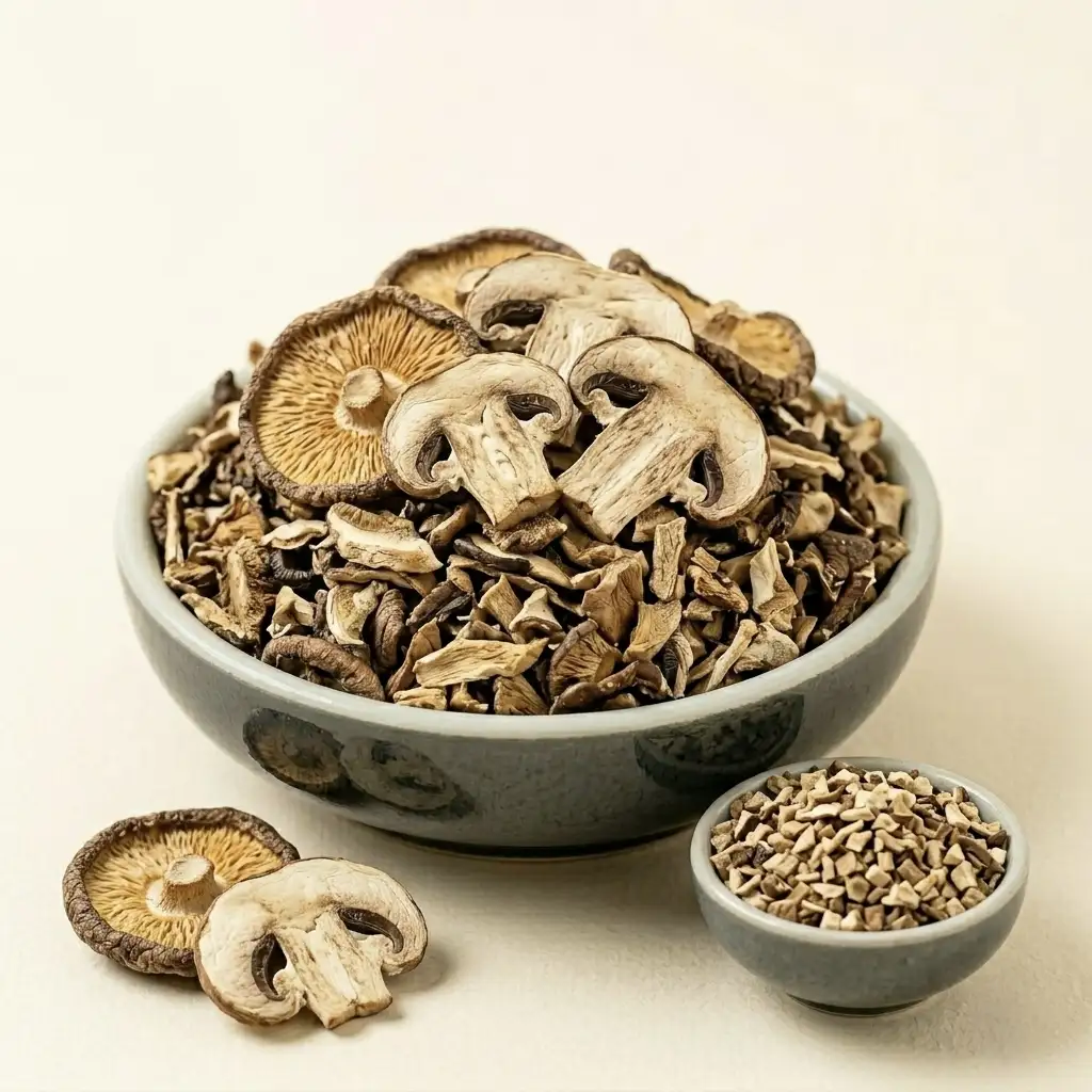 Dehydrated Mushroom — Export Quality from India